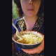 In this dine & dump clip, a plump woman eats some Indian food, then shits it out later. She sticks a spoon in the poop and shows us the details and texture of her product. Presented in 720P vertical HD format. 152MB, MP4 file. About 8.5 minutes.